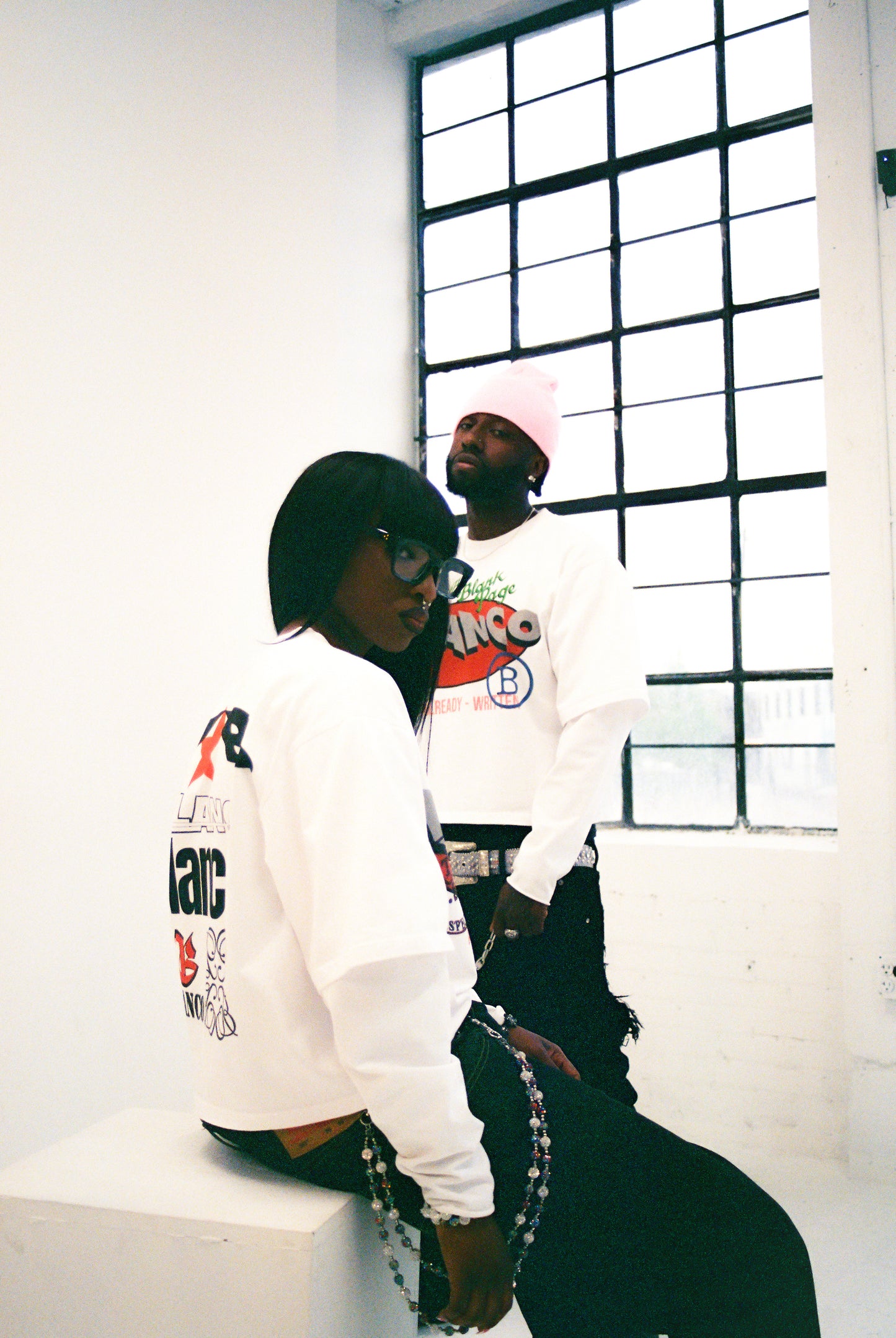 Blanco "SPONSORED" Longsleeve