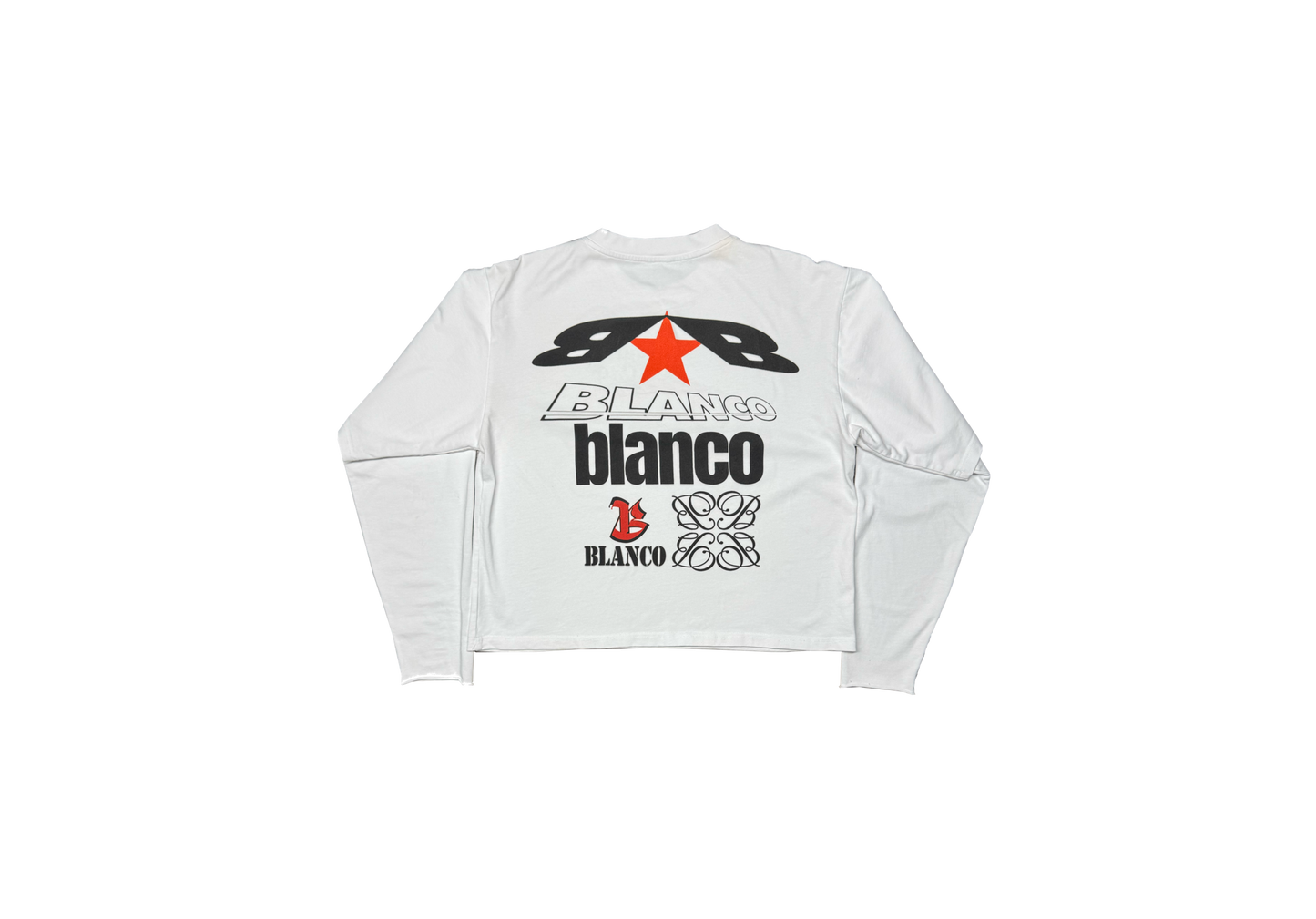 Blanco "SPONSORED" Longsleeve