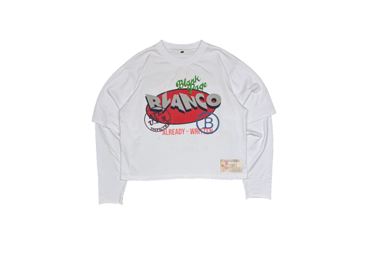 Blanco "SPONSORED" Longsleeve